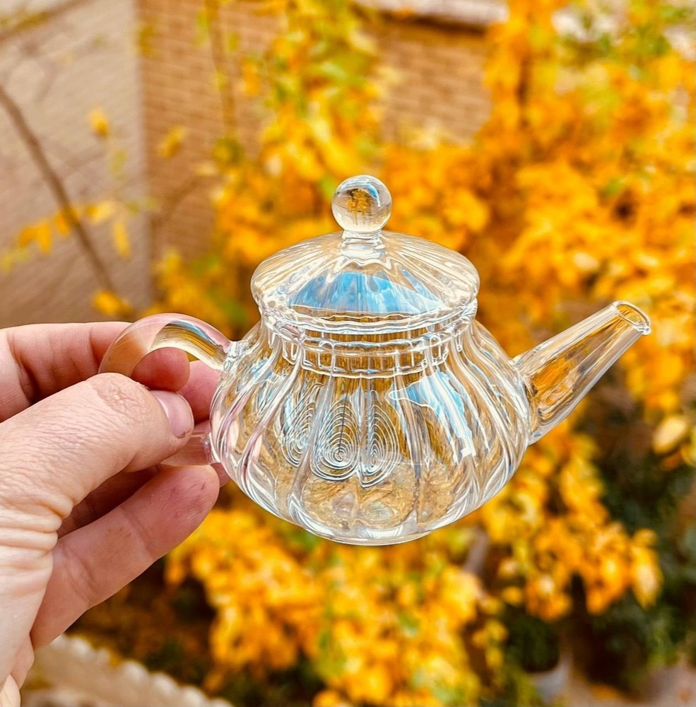 قوری زعفران پیرکس